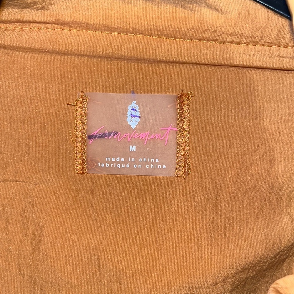 Free People Movement Hit The Trails Fleece Teddy Jacket size Medium NWT - Picture 5 of 12